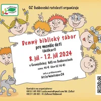 Letný tábor pre škôlkarov 8. – 12. júl 2024