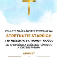 Stretnutie starších 04.08.2024